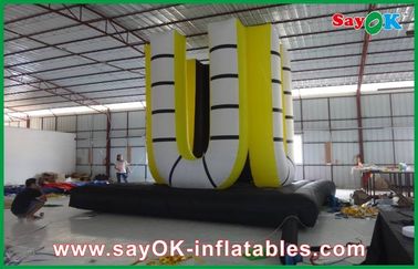 Logo Printing Custom Inflatable Products waterproof , U Shape