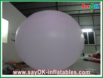 2 meter Inflatable Lighting Decoration , Inflatable Light Balloon with Ground Ball