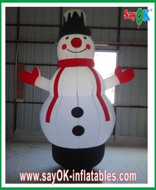 Huge Christmas Snowman Inflatable Holiday Decorations Oxford Cloth