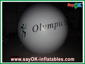 Waterproof Fabric PVC Inflatable Helium Balloon Thin For Outdoor Event