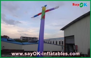 Blow Up Air Dancers Custom 8m Durable Inflatable Sky Dancer Nylon Cloth For Event