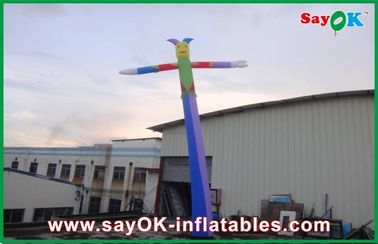 Blow Up Air Dancers Custom 8m Durable Inflatable Sky Dancer Nylon Cloth For Event