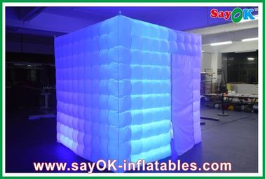 Inflatable Photo Booth Rental One / Two Doors Inflatable Photobooth , Oxford Cloth Inflatable Photo Tent