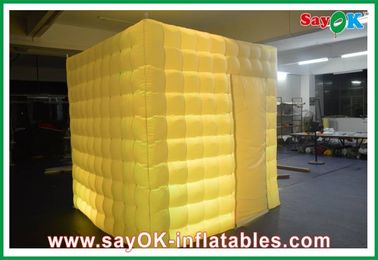 Inflatable Photo Booth Rental One / Two Doors Inflatable Photobooth , Oxford Cloth Inflatable Photo Tent