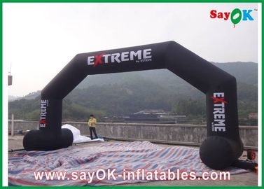 Wedding Arch Decorations Printing PVC Inflatable Finishing Line Arch For Sport Games ODM