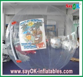 Inflatable Yard Games TPU / PVC Inflatable Sports Games , Water Park Water Walking Ball