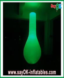 H2m Inflatable Lighting Decoration , Led Lighting Inflatable Bottle