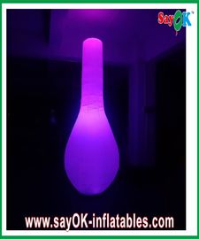 H2m Inflatable Lighting Decoration , Led Lighting Inflatable Bottle