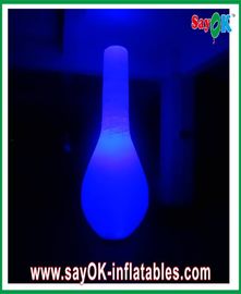 H2m Inflatable Lighting Decoration , Led Lighting Inflatable Bottle
