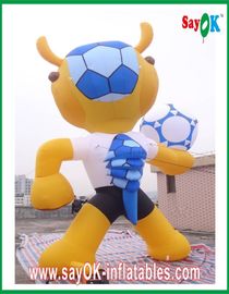 Sport Games Inflatable Cartoon Characters H3 - 8m PVC Colorful Mascot Cartoon Characters For Birthday Parties