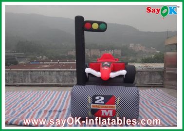 Inflatable Items Durable Oxford Cloth Inflatable Cartoon Customized For Car Races