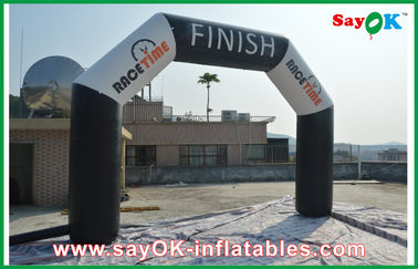 Inflatable Race Arch 6M X 3M Inflatable Start Line Arch For Advertising Campaign Oxford Cloth / PVC
