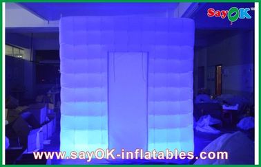2.4m x 2.4m x 2.4m Inflatable Mobile Photobooth With Led Lighting