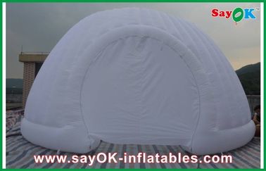 Party Led Lighting Inflatable Pub Tent Dia 5m Inflatable Air Tent / Inflatable Camping Tent  Re-usability Long lifetime