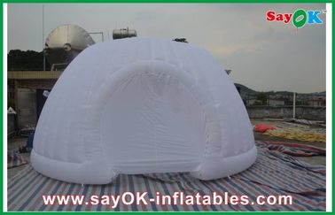 Party Led Lighting Inflatable Pub Tent Dia 5m Inflatable Air Tent / Inflatable Camping Tent  Re-usability Long lifetime