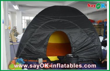 Outwell Air Tent Durable Inflatable Camping Tent Black Outside Yellow Inside Customized