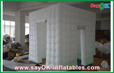 Inflatable Photo Booth Enclosure Versatile Photo Studio / Wedding Ceremony Inflatable Photo Booth With 2 Doors