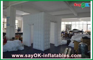 Inflatable Photo Booth Enclosure Versatile Photo Studio / Wedding Ceremony Inflatable Photo Booth With 2 Doors