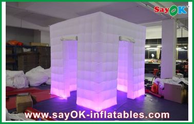 Waterproof Blow Up Photo Booth Inflatable Oxford Cloth For Amusement Park