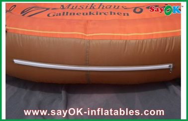 Advertising Campaign Oxford Cloth Inflatable Guitar , Music Festival Height 2 Meters