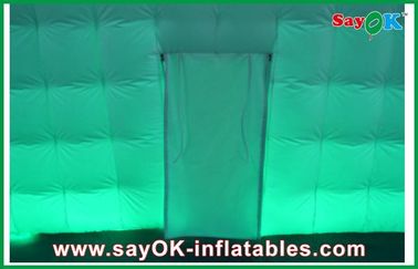 Inflatable Party Decorations Led Lighting Inflatable Photo Booth , Exhibition Blow Up Photo Booth