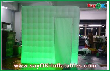 Inflatable Party Decorations Led Lighting Inflatable Photo Booth , Exhibition Blow Up Photo Booth