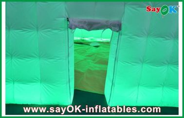 Inflatable Party Decorations Led Lighting Inflatable Photo Booth , Exhibition Blow Up Photo Booth