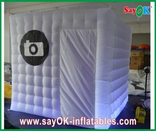 2.4 x 2.4 x 2.5m Inflatable Mobile Photobooth Blow-up Tent With Camera Logo