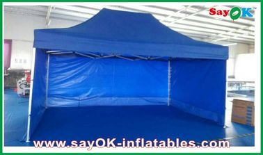 Outdoor Canopy Tent Aluminum / Iron Frames Gazebo Replacement Canopy 3 X 4.5m With 3 Sidewalls