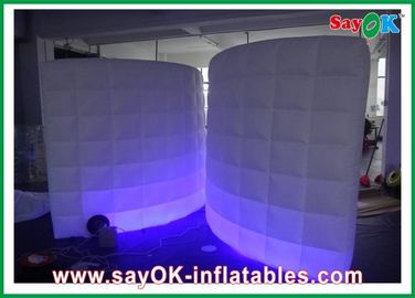 Inflatable Work Wall Blow-Up Oxford Cloth Inflatable Wall With Led Lighting For Exhibition / Event