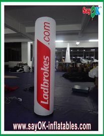 Versatile Safe Inflatable Pillar 190T Nylon Cloth With Logo Printing