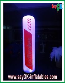 Versatile Safe Inflatable Pillar 190T Nylon Cloth With Logo Printing