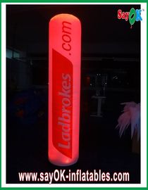 Versatile Safe Inflatable Pillar 190T Nylon Cloth With Logo Printing