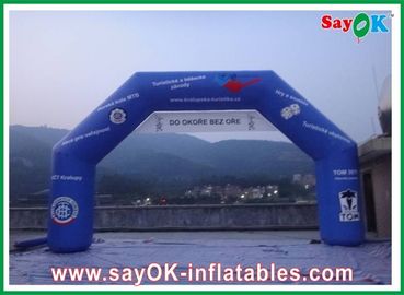 6 x 4M Inflatable Arch 0.4mm PVC For Opening Ceremony / Advertising