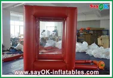 PVC Custom Inflatable Money Booth Funny For Activity / Event