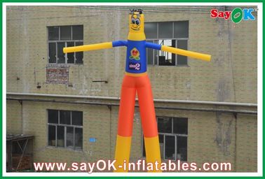 Inflatable Air Man Rip-Stop Nylon Cloth Inflatable Air Dancer Wind-Resistant Height 2M - 8M