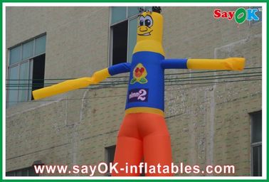 Inflatable Air Man Rip-Stop Nylon Cloth Inflatable Air Dancer Wind-Resistant Height 2M - 8M