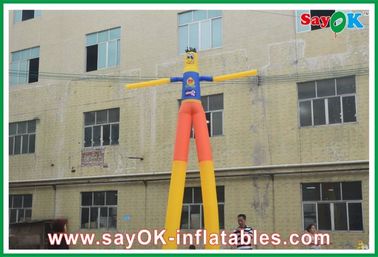 Inflatable Air Man Rip-Stop Nylon Cloth Inflatable Air Dancer Wind-Resistant Height 2M - 8M