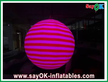 Led Lighting Inflatable Lighting Decoration Hanging Ball CE / UL Blower