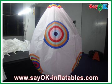 Logo Printing Inflatable Lighting Hanging Ball For Wedding Ceremony / Stage Decoration