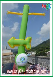 Inflatable Advertising Man Logo Printing Inflatable Sky Dancer Twin Legs For Festival Celebration