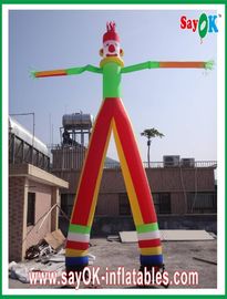 Earth-friendly Inflatable Air Dancer , Wind-resistant Inflatable Waving Man