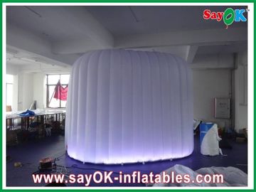 Inflatable Photo Booth Hire Bar White Outside Inflatable Photo Booth Purple Inside Logo Printing Rounded