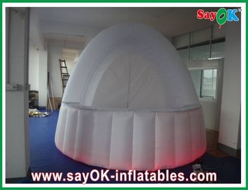 Inflatable Work Tent Led Lighting White Inflatable Bar Durable For Wedding Celebration Best Inflatable Tent