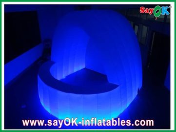 Inflatable Work Tent Led Lighting White Inflatable Bar Durable For Wedding Celebration Best Inflatable Tent