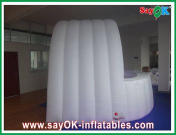 Inflatable Work Tent Led Lighting White Inflatable Bar Durable For Wedding Celebration Best Inflatable Tent