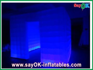 Photo Booth Decorations One Door Inflatable Photo Booth 210D Oxford Cloth L4 X W4 X H3m