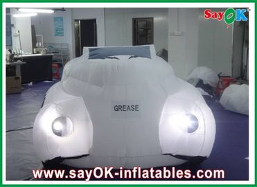 Customized Advertising Events Lenghth 3m Inflatable Car 2 Head Led Bulbs