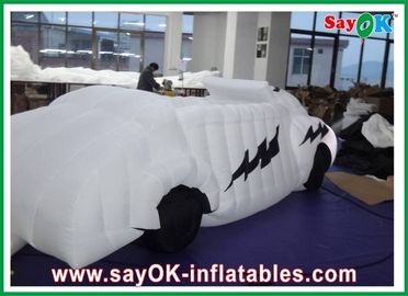 Customized Advertising Events Lenghth 3m Inflatable Car 2 Head Led Bulbs