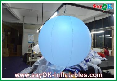 Colorful Party Inflatable Lighting Decoration , Diameter 2m Inflatable Light Ball